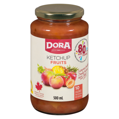 Dora Ketchup fruits 12x500.0 ml, 1,00 $/100ml