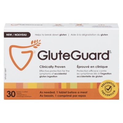 GluteGaurd Enteric Coated Tablets 30 ea, $1.33/1ea