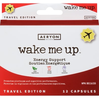 Aeryon Wellness Wake Me Up Energy Support Travel Edition 12 ea, $1.37/1ea