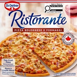 Dr Oetker Ristorante Thin Crust Pizza Seasoned Beef, Mozzarella, Tomatoes 368 g, $1.90/100g