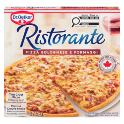 Dr Oetker Ristorante Thin Crust Pizza Seasoned Beef, Mozzarella, Tomatoes 368 g, $0.94/100g