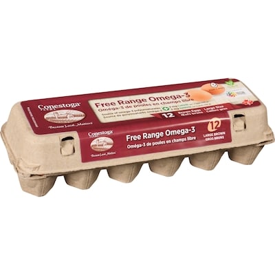 Brown Eggs Free Range Omega-3 Large Size