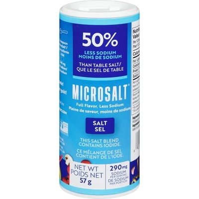 MICROSALT Salt 57 g, $11.39/100g