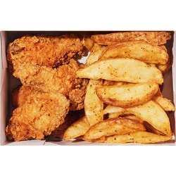 null 5 Crispy Wings and Small Wedges 340 g, $1.76/100g