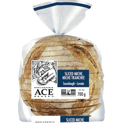ACE Loaf Sliced Miche Sourdough 700 g, $1.00/100g
