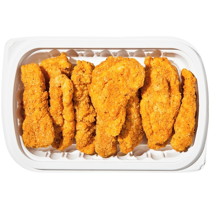 10 Piece Chicken Strips, Served Hot (Available after 11am)