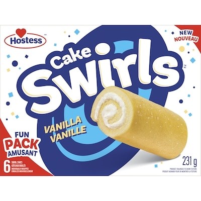 Hostess Cake Swirls™ Vanilla Cake Swirls 231 g, $1.21/100g