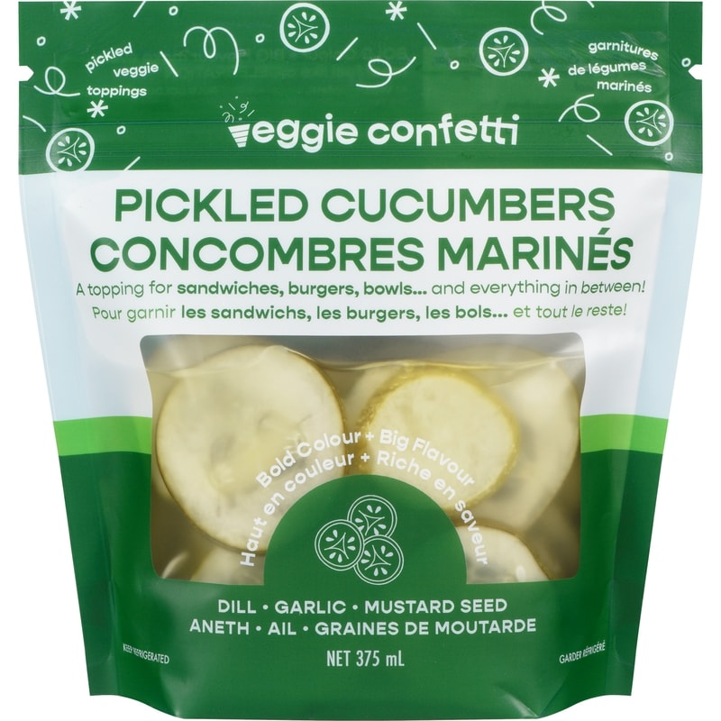 Pickled Veggie Toppings Pickled Cucumbers