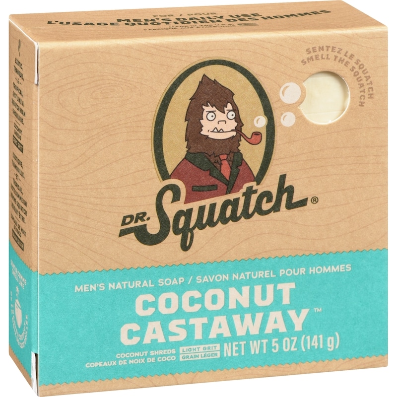 Men's Natural Soap Coconut Castaway