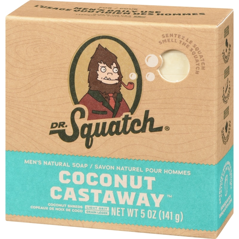 Men's Natural Soap Coconut Castaway