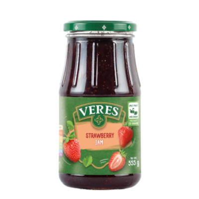 Veres Confiture de fraises veres 630 g, 1,41 $/100g