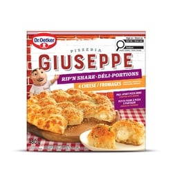 Dr. Oetker Giuseppe pizzeria petits pains à pizza déli-portions 4 fromages 480 g, 1,67 $/100g