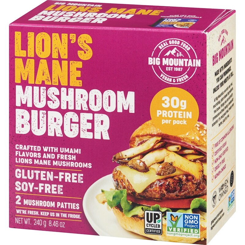 Truffle Mushroom Burger