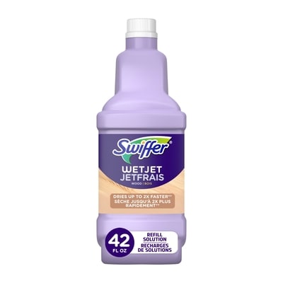Swiffer WetJet Spray Mop Quickdry Formula Liquid Wood Floor Cleaner Refill 1.25 l, $0.76/100ml