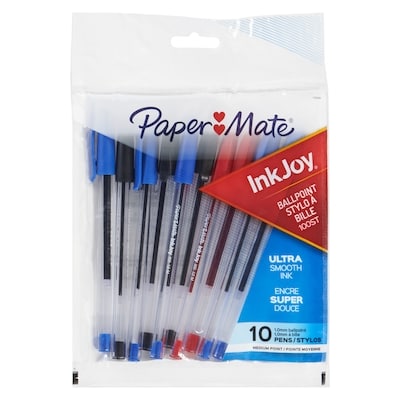 PaperMate Inkjoy 1,0 mm à bille stylos pointe moyenne 1 ea, 3,50 $/1ch