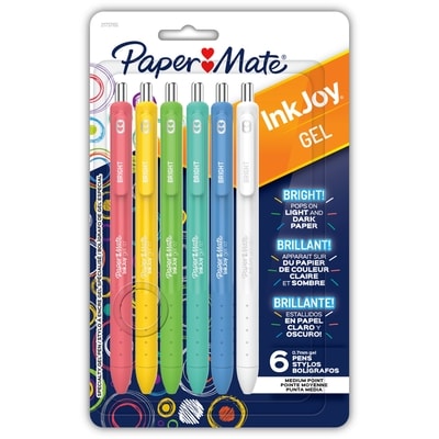 Papermate InkJoy Gel Pen, 6-Pack 1 ea, $15.00/1ea