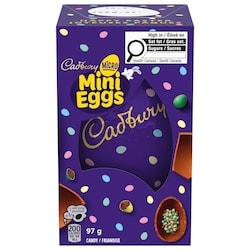 Micro Mini Eggs Hollow Egg Easter, Easter Chocolatey Candy (pack of 1)