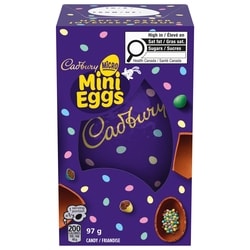 Cadbury Micro Mini Eggs Hollow Egg de de Pâques (paquet de 1) 97 g, 7,22 $/100g
