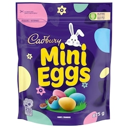 Cadbury Mini Eggs, Chocolatey Candy Eggs, Party Size, Resealable 875 g, $2.29/100g