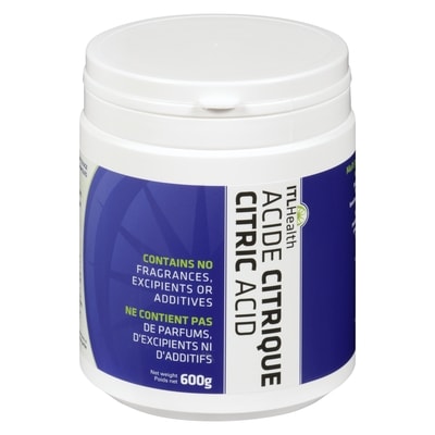 Itl Health Citric Acid 600 g, $2.50/100g