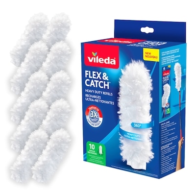 Vileda Recharges Flex & Catch, Paquet de 10 10 ea, 1,40 $/1ch