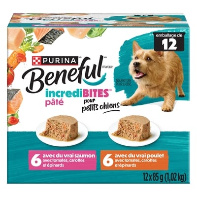 Purina Beneful incredibites nourriture humide pour chiens 1.02 kg, 1,52 $/100g