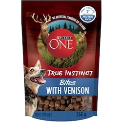 Purina ONE True Instinct Bites Venison, Dog Treats 566 g, $2.47/100g