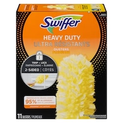 Dusters Heavy Duty Multi-Surface Duster Refills for Cleaning, Unscented, 11 Count