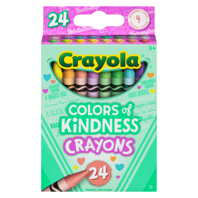 Crayola Crayons, couleurs de la bonté, paquet de 24 1 ea, 3,00 $/1ch