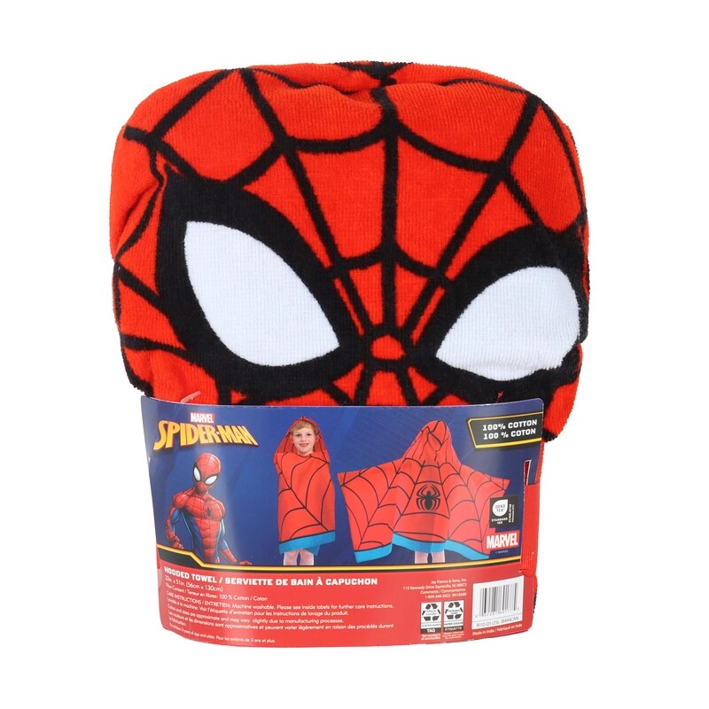 Spider-man - Hooded Cape Towel