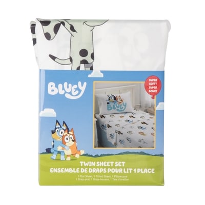 BLUEY Sheet Set - Twin 1 ea, $40.00/1ea