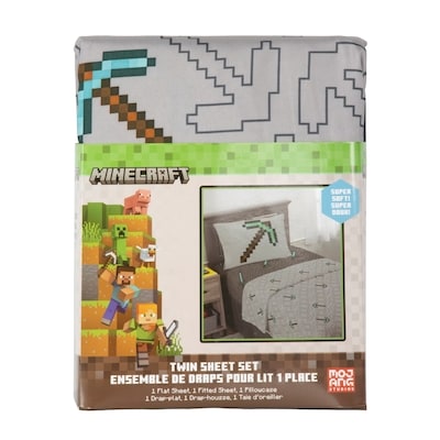 MINECRAFT Good vs Bad - Sheet Set - Twin 1 ea, $40.00/1ea
