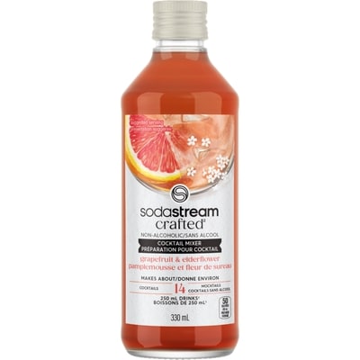 sodastream Crafted Mixers™ Elderflower Grapefruit Drink Mix 1 ea, $8.00/1ea