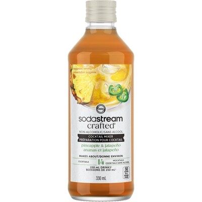 sodastream Mélange pour cocktail Crafted Mixers™ à l’ananas et au jalapeno 1 ea, 8,00 $/1ch