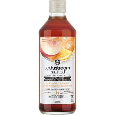 sodastream Crafted Mixers™ White Peach Ginger Drink Mix 1 ea, $8.00/1ea