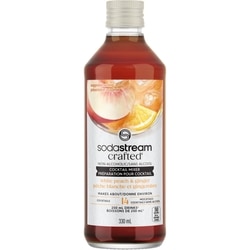sodastream Mélange pour cocktail Crafted Mixers™ à la pêche à chair blanche et au gingembre 1 ea, 8,00 $/1ch