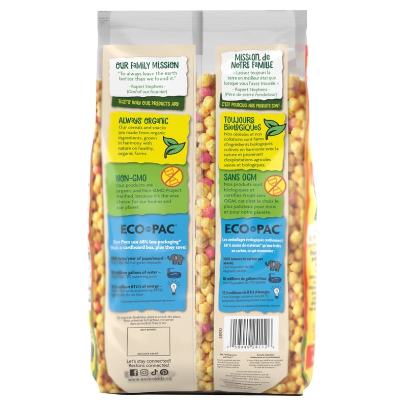 Organic Red Panda Puffs Cereal