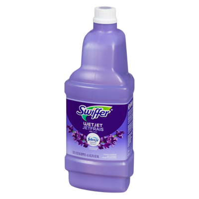 Recharge de nettoyant liquide multi-usages et pour planchers en bois pour balai vaporisateur JetFrais, Lavande vanillée et réconfort, 1,25 L