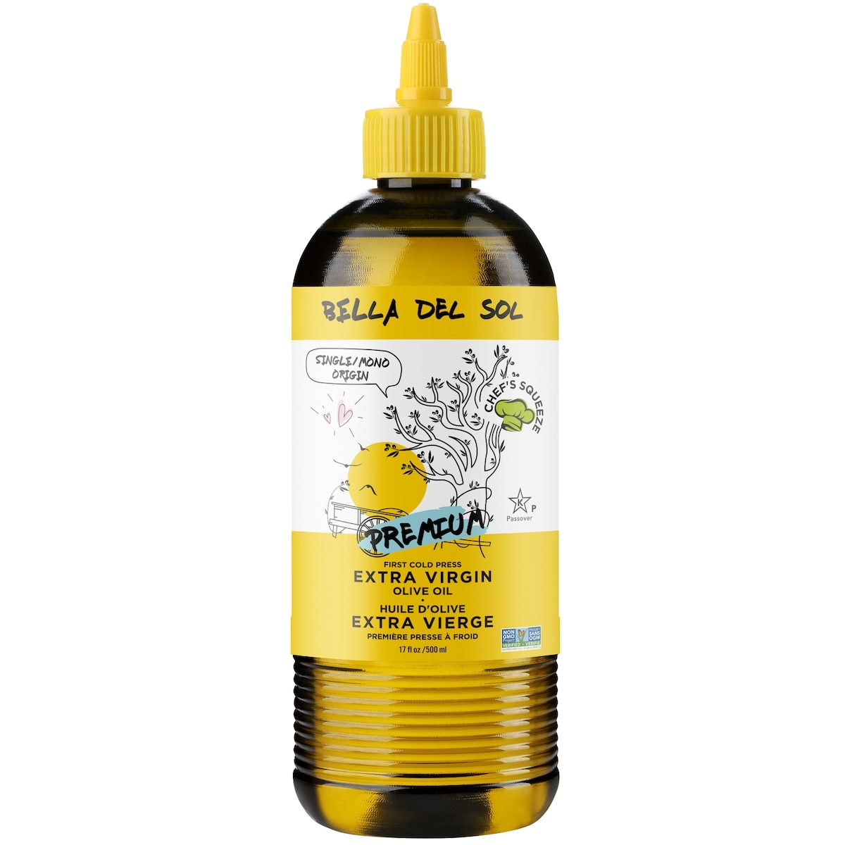 Bella Del Sol Premium Squeezable Extra Virgin Olive Oil 500 ml, $2.80/100ml