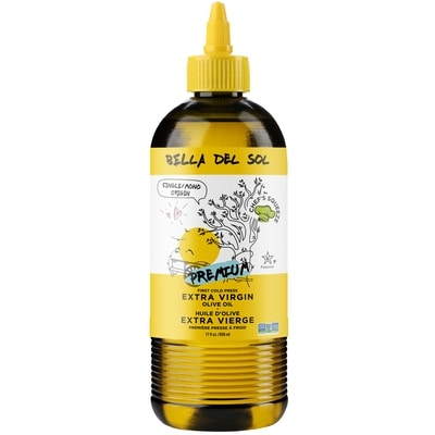 Bella Del Sol Huile d’olive vierge extra premium en bouteille squeezable 500 ml, 2,80 $/100ml