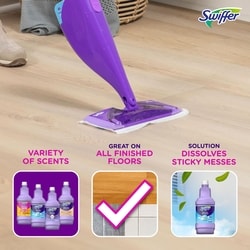 Swiffer WetJet with The Power of Floor Cleaner, Fresh Scent - 1.25