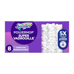 PowerMop Multi-Surface Mopping Pad Refills, 8 count