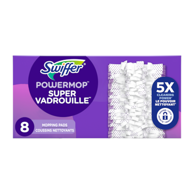 Swiffer PowerMop Multi-Surface Mopping Pad Refills, 8 count 8 ea, $2.62/1ea