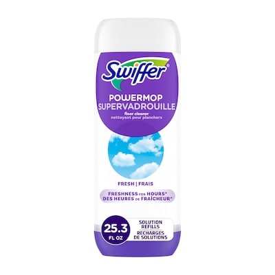 Swiffer PowerMop Floor Cleaning Solution with Fresh Scent, . 750 ml, $1.27/100ml