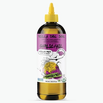 Bella Del Sol Premium High Oleic Sunflower Oil Infused with Garlic 750 ml, $1.13/100ml