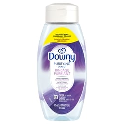 Downy Agent de rinçage pour tissus éliminateur d’odeurs pour lessive Rinçage purifiant, parfum Lavande fraîche 473 ml, 1,69 $/100ml