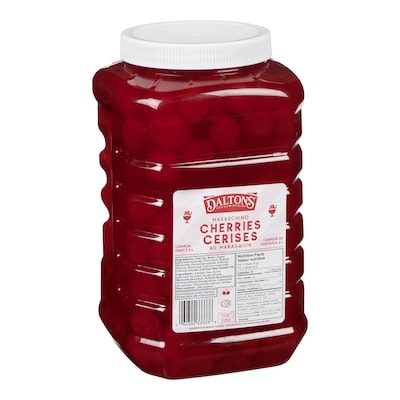 Daltons Maraschino Cherries 2 l, $0.85/100ml