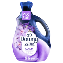 Ultra Soft Plus Fresh Fabric Softener Liquid, Calm, Lavender and Vanilla Bean, 96 Lds