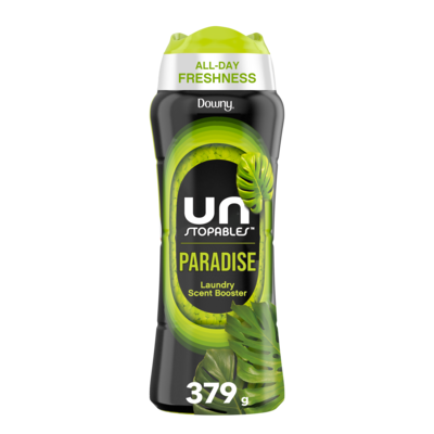 Downy Unstopables In-Wash Laundry Scent Booster Beads, Paradise 379 g, $3.96/100g