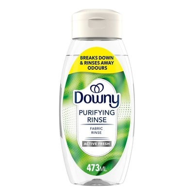 Downy Rinse & Refresh Laundry Odour Remover and Fabric Softener, Active Fresh, Safe On All Fabrics, HE Compatible 473 ml, $1.06/100ml